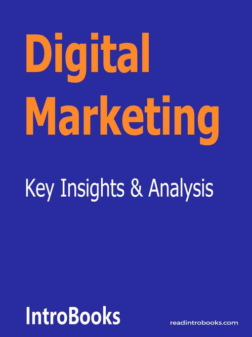 Title details for Digital Marketing by Introbooks Team - Available